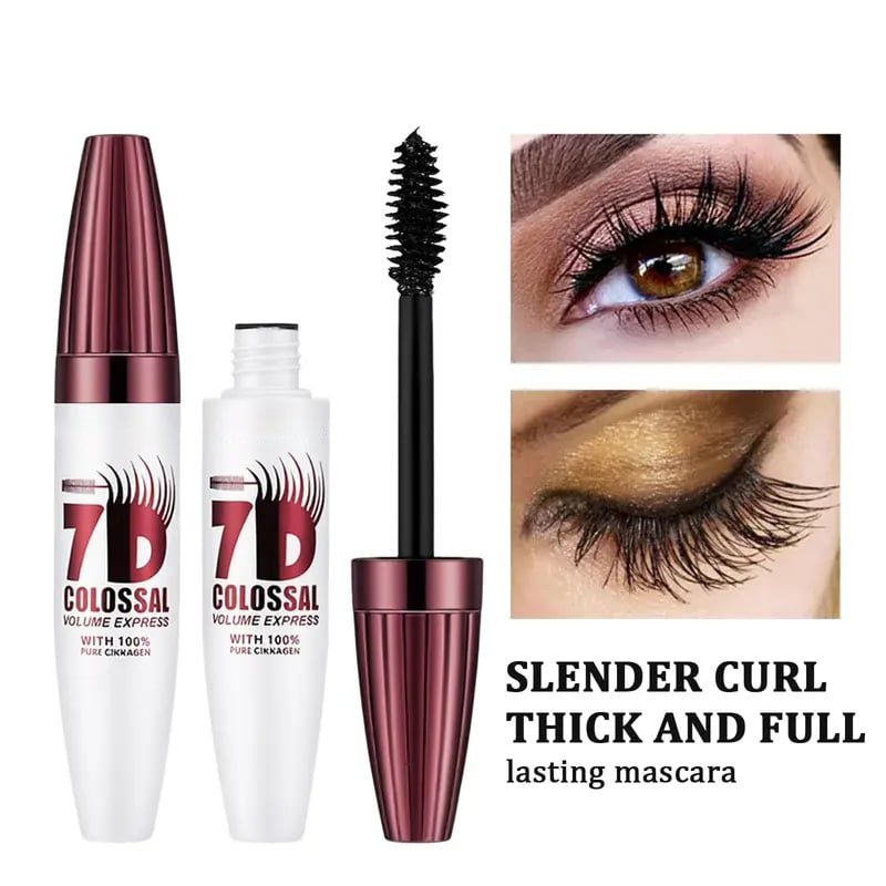 💖7D Waterproof Mascara 👀 Long, Curled & Fuller Lashes All Day ✨
