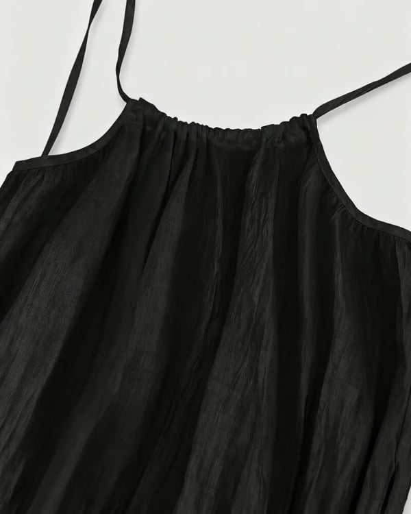 ✨ Adjustable Backless Camisole Dress🎉Women's Solid Color Backless Cami Dress