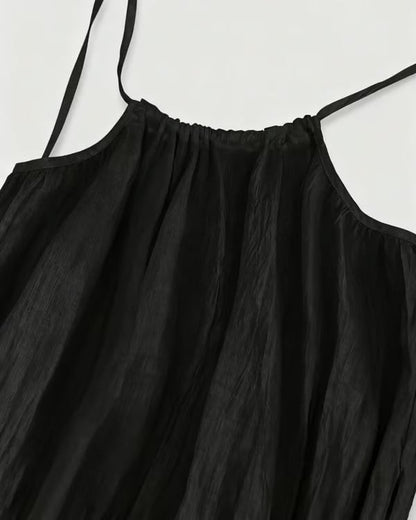 ✨ Adjustable Backless Camisole Dress🎉Women's Solid Color Backless Cami Dress