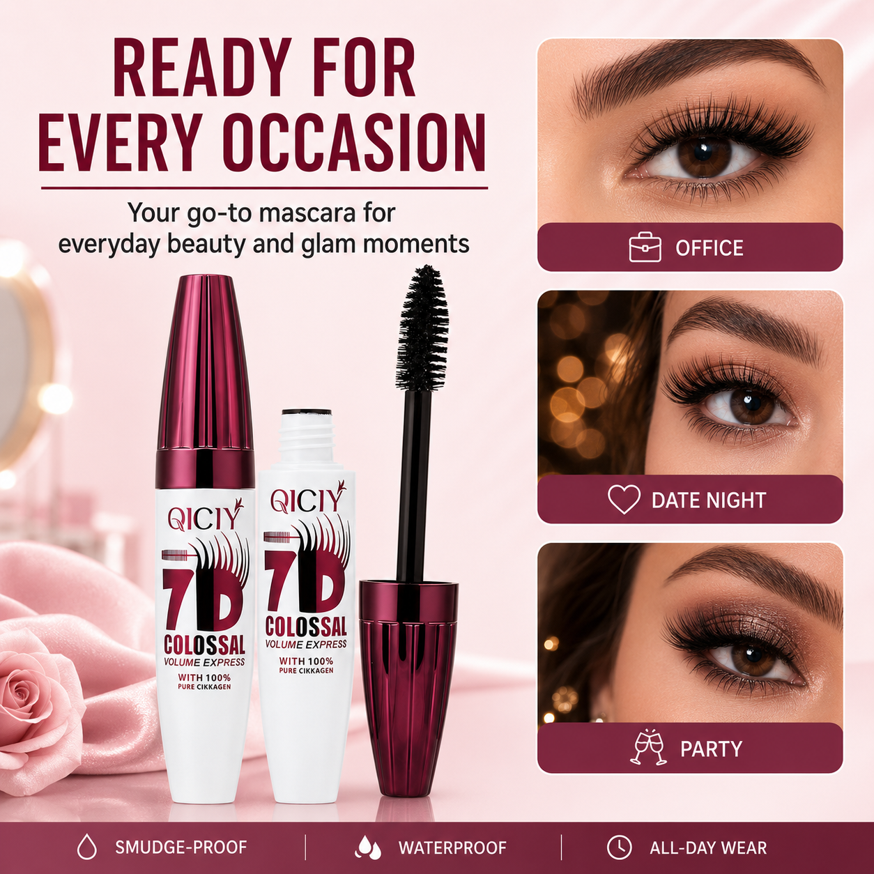 ✨QICIY 7D Colossal Volume Express Mascara