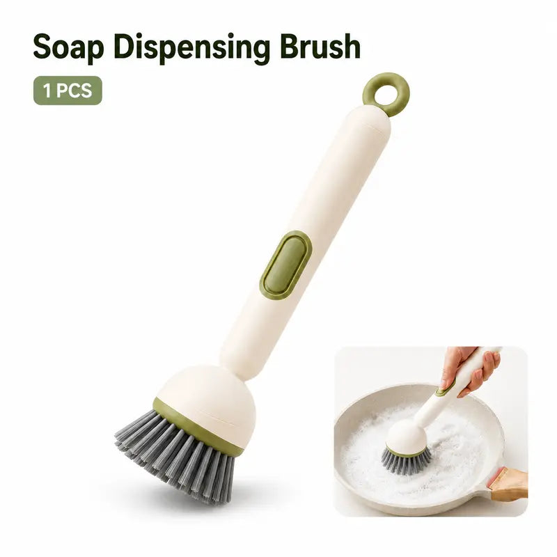 50% OFF Sale: Stop Scrubbing Dead Zones! The 360° Rotating Smart Brush That Cleans Every Corner 🍳✨