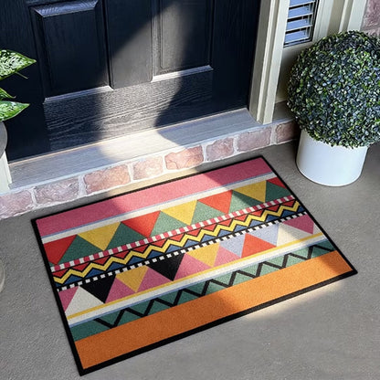 Washable Bohemian Runner Rug– Non-Slip & Pet-Friendly