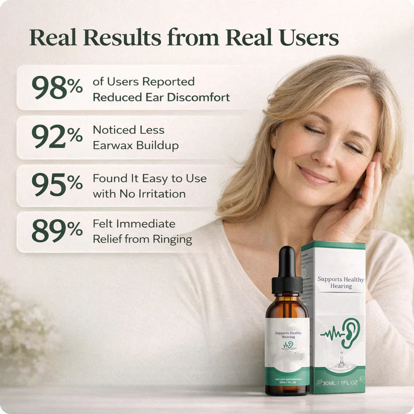 🎁2026 New Upgrade👂Tinnitus Ear Drops — Cleans Earwax, Relieves Tinnitus