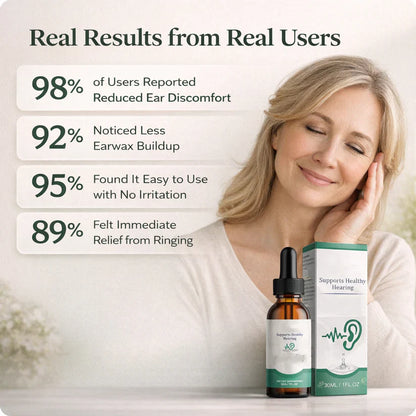 🎁2026 New Upgrade👂Tinnitus Ear Drops — Cleans Earwax, Relieves Tinnitus