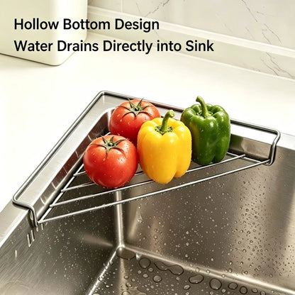 ⏰LAST DAY 50% OFF - Corner Sink Draining Shelf