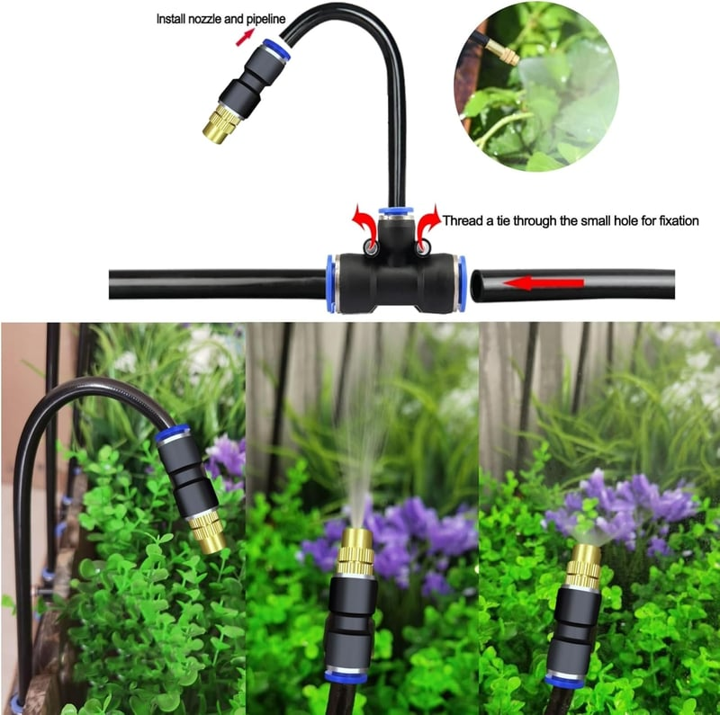 🔥 2026 Summer Sale | 49% OFF 360° Adjustable Garden Misting & Irrigation Kit