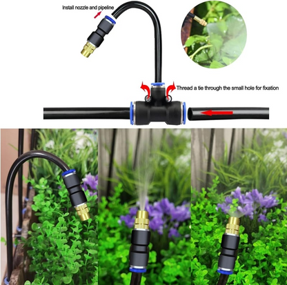 🔥 2026 Summer Sale | 49% OFF 360° Adjustable Garden Misting & Irrigation Kit