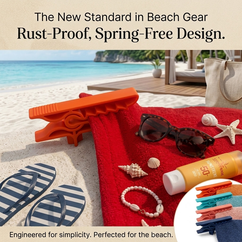 🏖️Beach Towel Anchor Clip