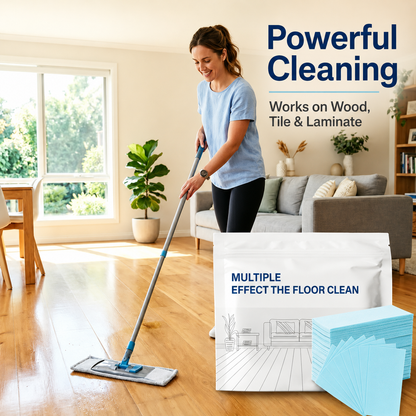 100PCS🔥2026 New Upgrade ＆ Hot Sale🔥 PieceMulti-Effect Floor Cleaning Sheets