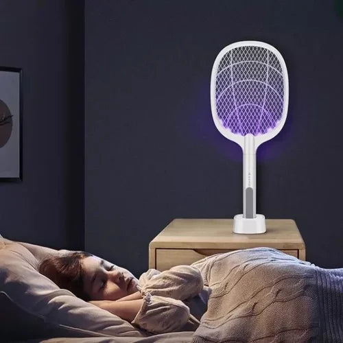 2 in 1 Electric Portable Mosquito Swatter Rechargeable