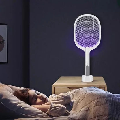 2 in 1 Electric Portable Mosquito Swatter Rechargeable