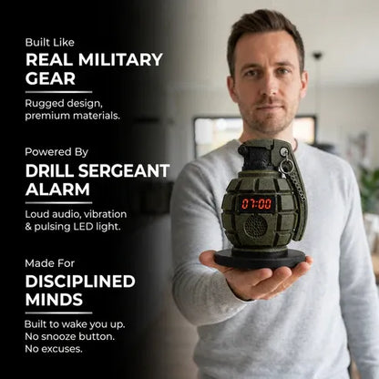 Grenade Alarm Clock