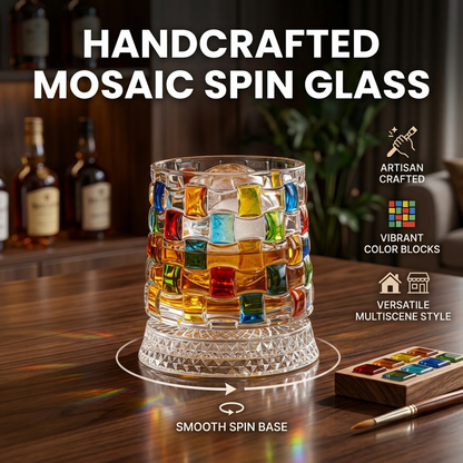 ✨360° Rotating Whiskey Glass