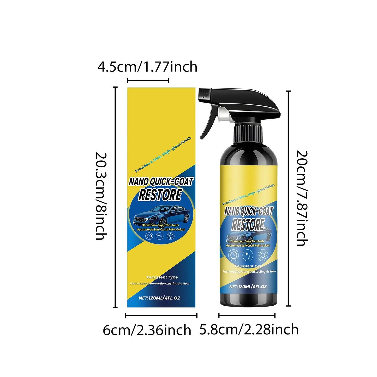 ✨ Ultimate Nano Coating Agent | Automotive Scratch Repair & High Gloss Shield