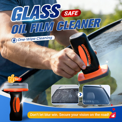 🔥Limited-time half-price offer – Auto Glass Oil Film Remover for Crystal Clear Windows