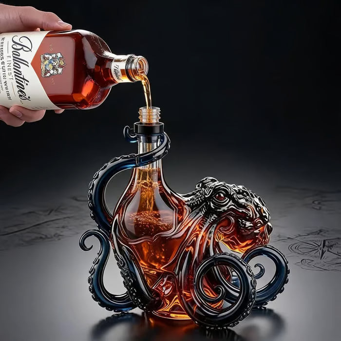 🎁 Father’s Day 49% OFF –  3D Octopus Bottle 🐙🥃