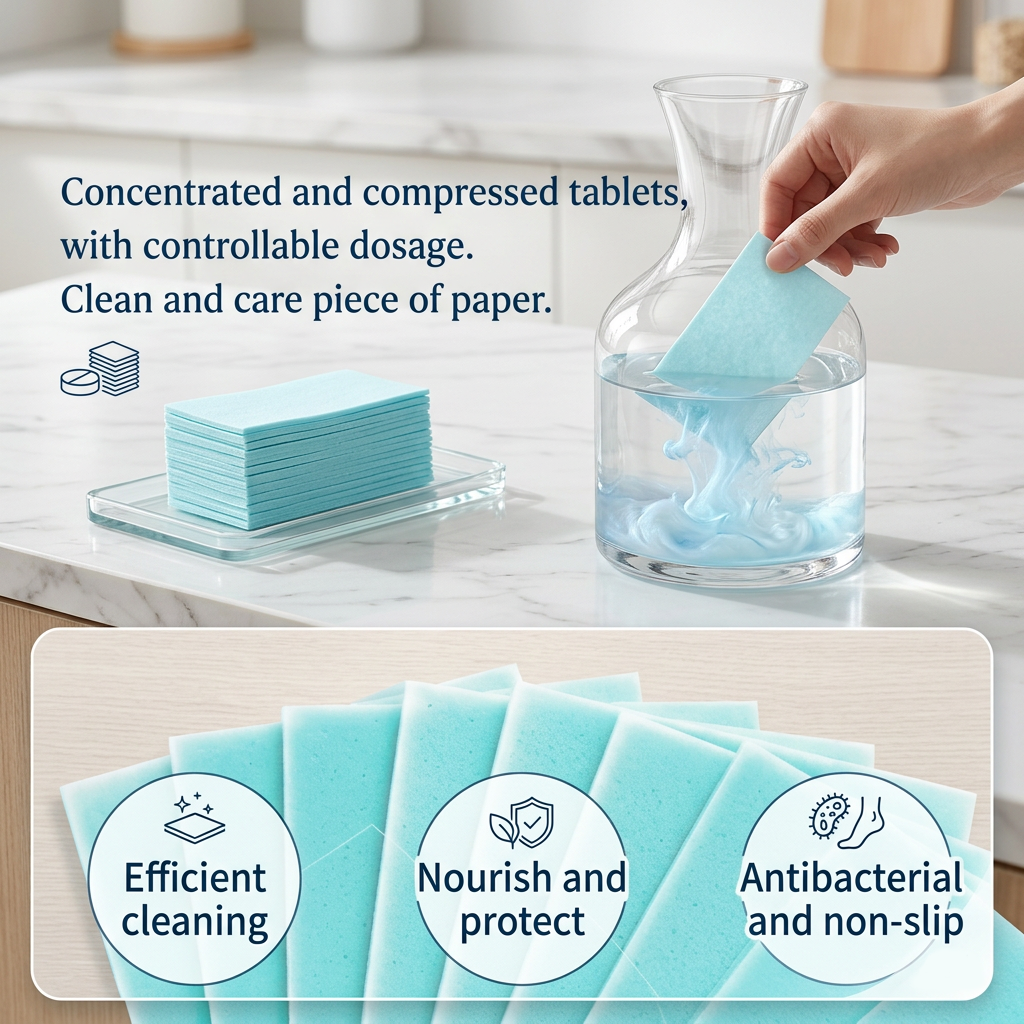 Multi-Effect Floor Cleaning Sheets