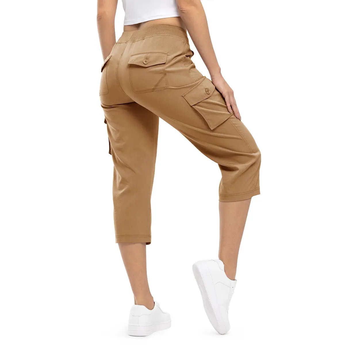 🔥Limited-time offer-Women's Lightweight Hiking Capris: Quick-Dry, 6 Pockets, Loose Fit