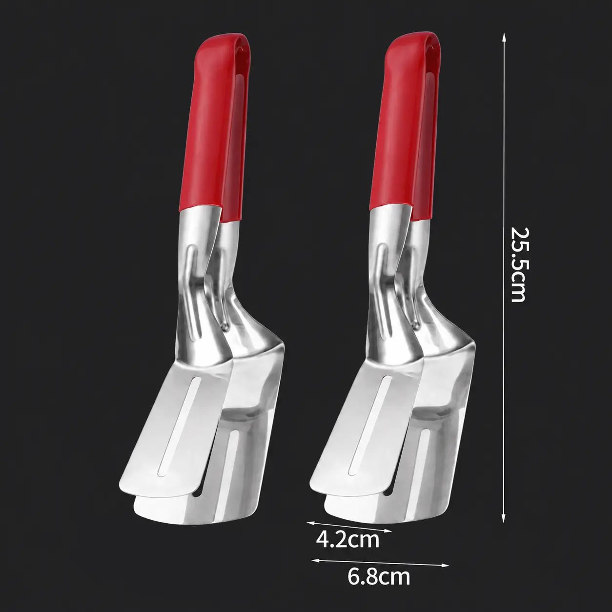 🔥 Limited-Time 50% OFF 🥩 2-in-1 Spatula Tongs — Grip, Flip, Drain & Serve with Ease