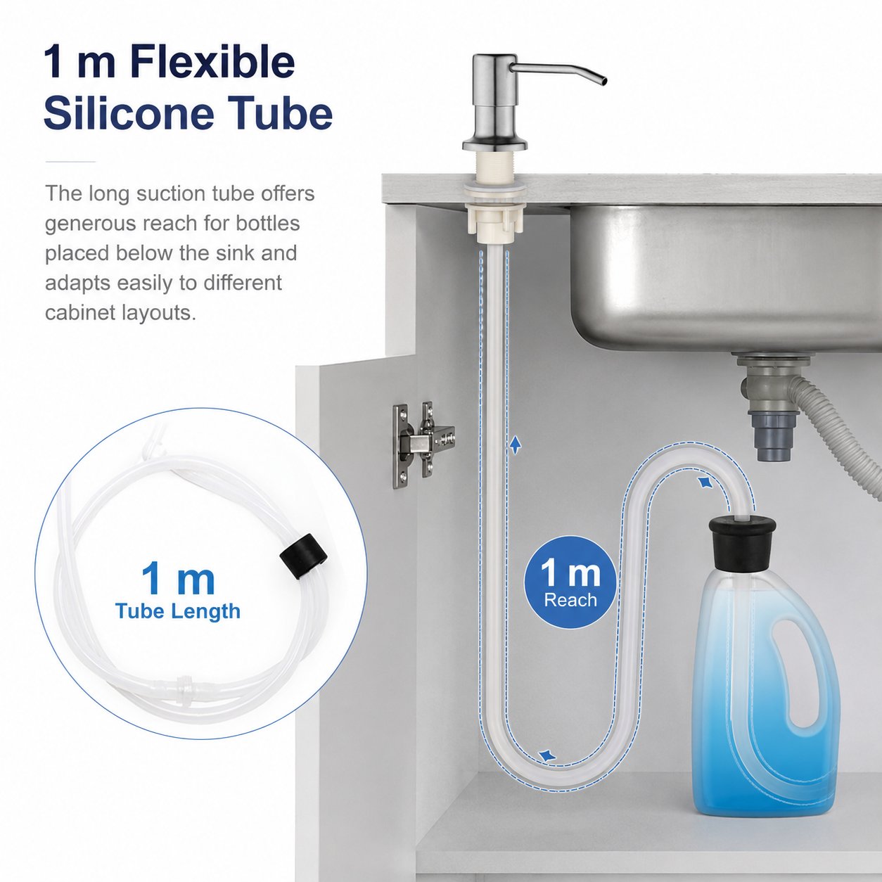 🔥Last Day 50% OFF - 🫧Kitchen Sink Soap Dispensers✨
