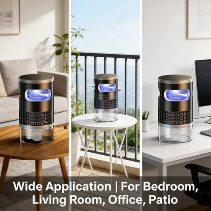 🔥 Flash Sale 49% OFF – 2026 Upgrade⚡Indoor Insect Trap with Light and Suction Non Zapper Flying Bug Catcher