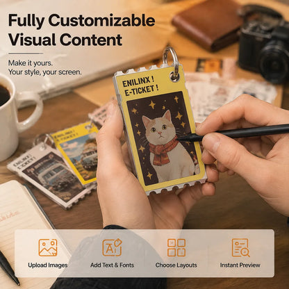 📱Customizable E-Paper Screen