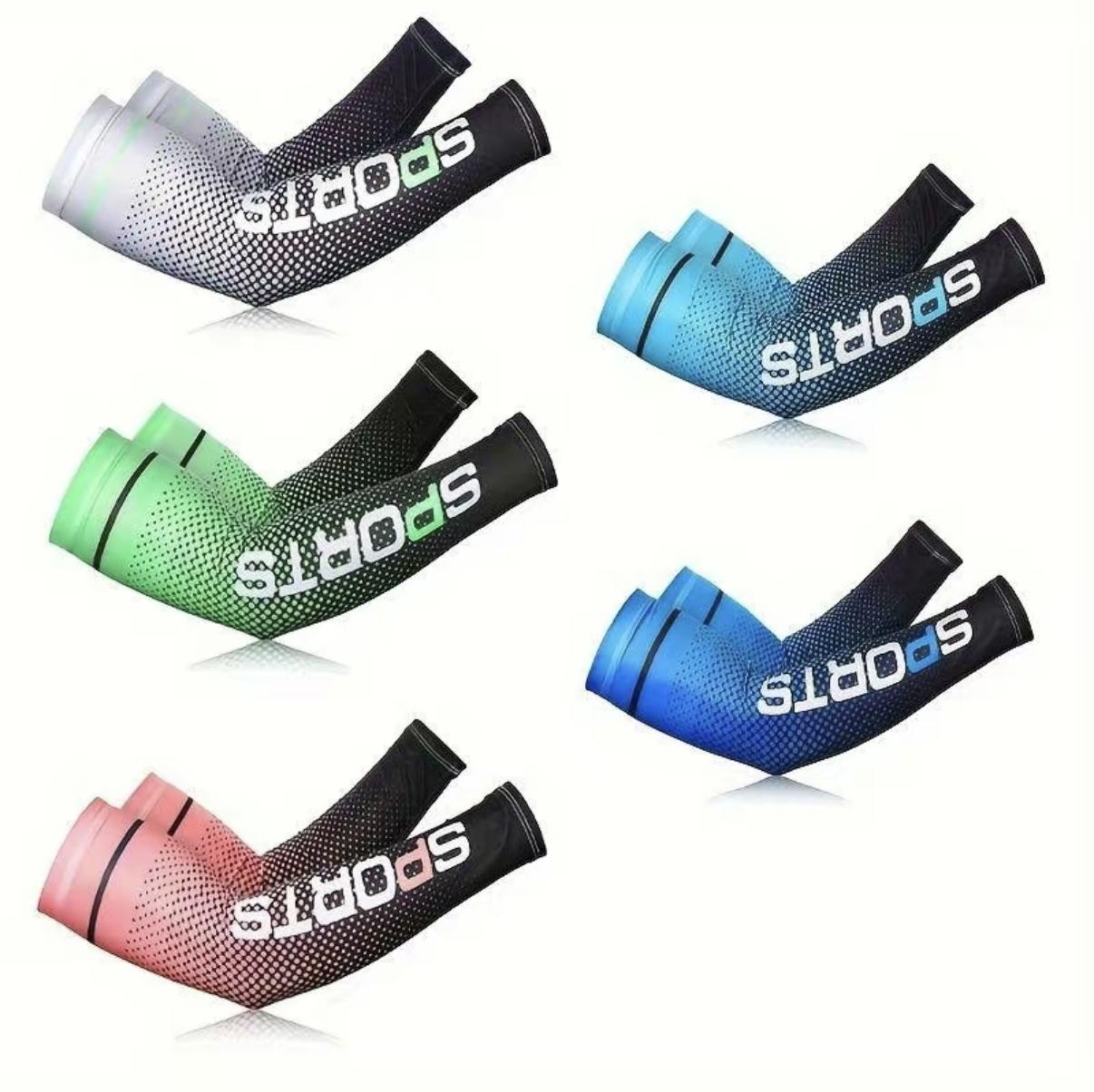 🔥 HOT SELLING | 5 Pairs Cooling Arm Sleeves | Stay Cool, Prevent Sunburn & Protect Your Skin All Summer Long