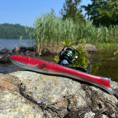 ⚡LIMITED TIME DISCOUNT – Portable Fish-Shaped Fishing Rod🎣Hidden Pocket Rod With Strong Carbon Fiber Tip