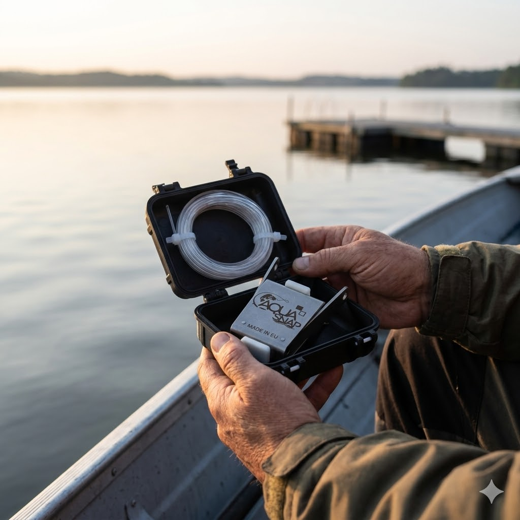 Don't let your precious bait sink to the bottom of the lake anymore.-Fish Bait Reclaimer