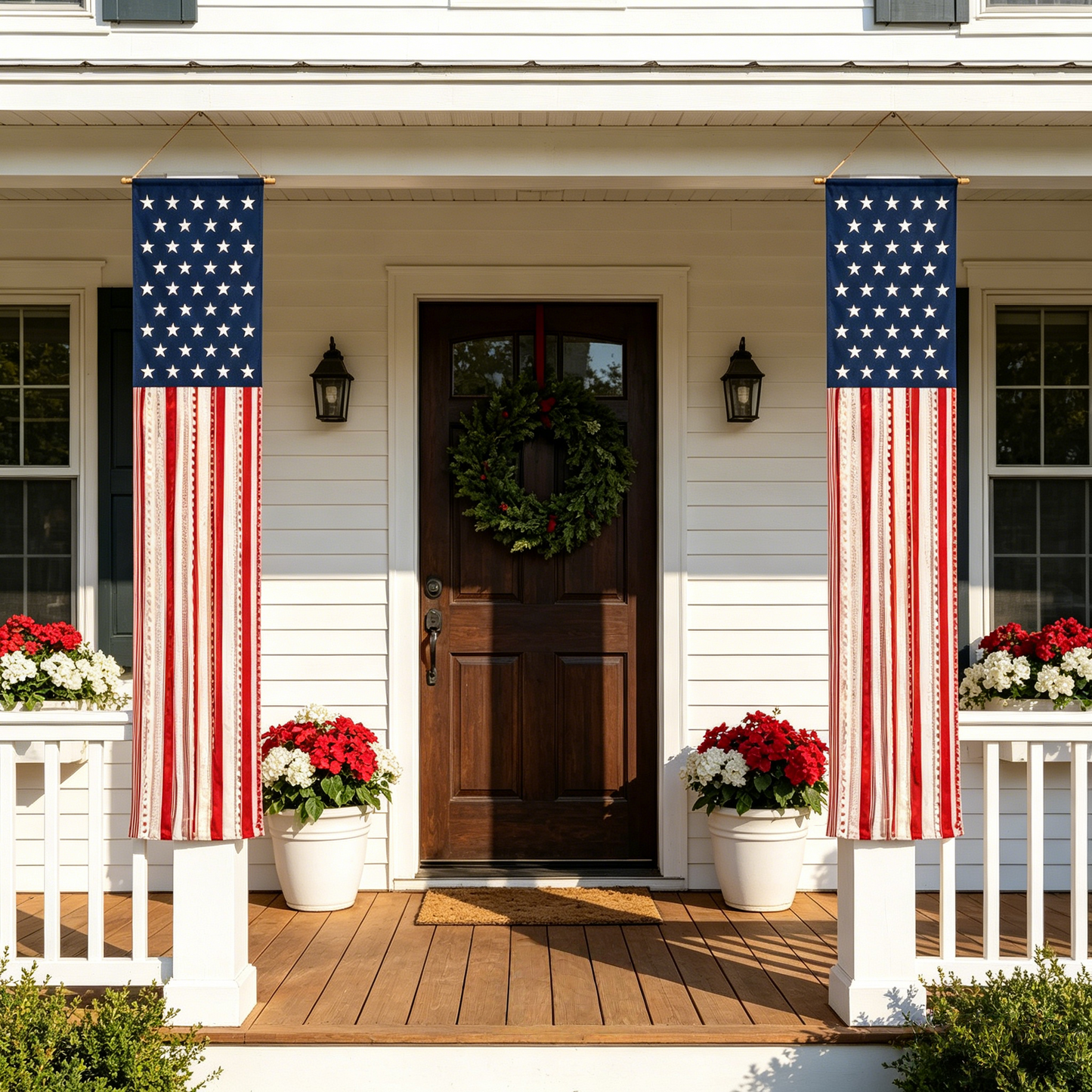 🎉Hot Sell🔥Patriotic Porch Banner Set | Perfect for America’s 250th Celebration!