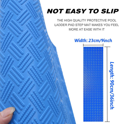 Swimming Pool Ladder Mat,Swimming Pool Step Mat with Non-Slip Texture