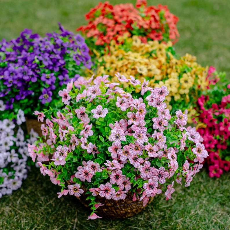 💥49% OFF🌺UV Resistant Colorful Artificial Flower💐🌺UV Resistant Fade-Free Colourful Artificial Flower