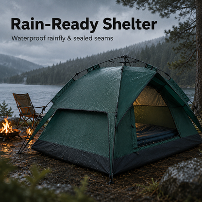 ✨Instant Pop-Up Camping Tent | Waterproof Lightweight Outdoor Ten