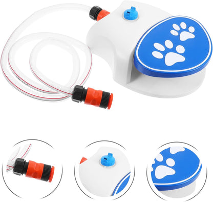 💦🐕Outdoor Paw‑Activated Dog Water Fountain – Step‑On Pedal