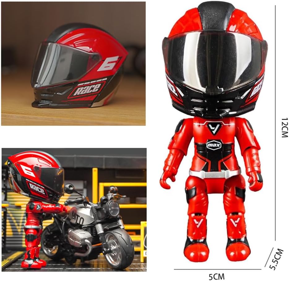 🏍️MotoGP Helmet Metal Mini Figure