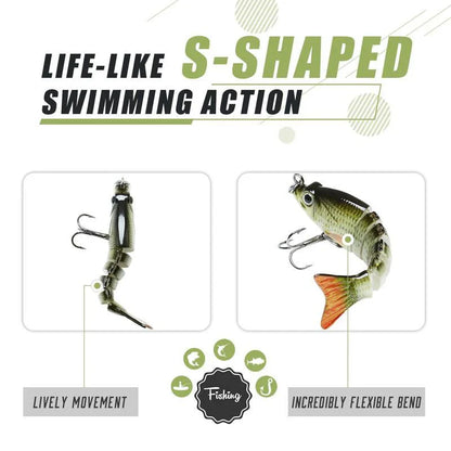 🐟Lifelike Fishing Lures for Freshwater and Saltwate