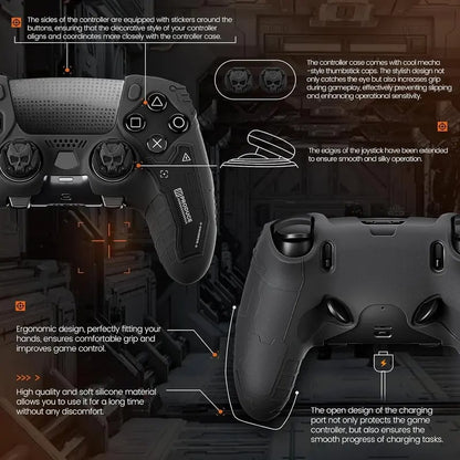 🎮 Tactical PS5 Edge Controller Skin Set