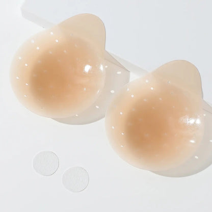 🔥 Buy One Get One Free:  Women's Nipple Pasties | Instant Flawless Lift, Zero Straps, 100% Invisible! 🔥