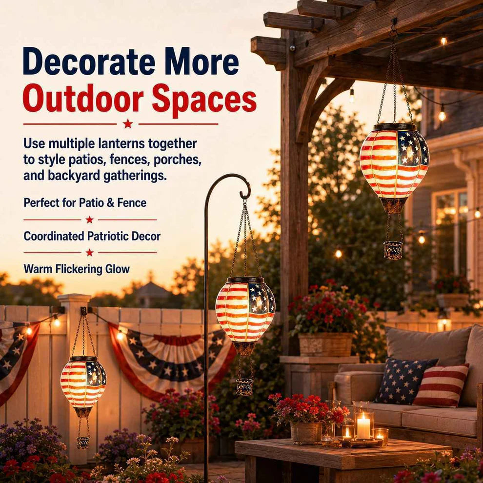 🔥 50% OFF Sale: Celebrate the 250th with Our Iconic Solar Patriotic Lantern – No Wires, Just Pure American Pride!