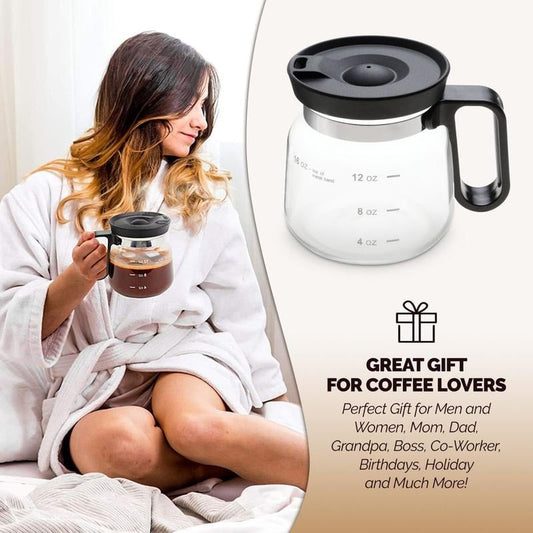 💕 46% OFF💖☕ 16 Oz Glass Coffee Mug – Coffee Pot Style