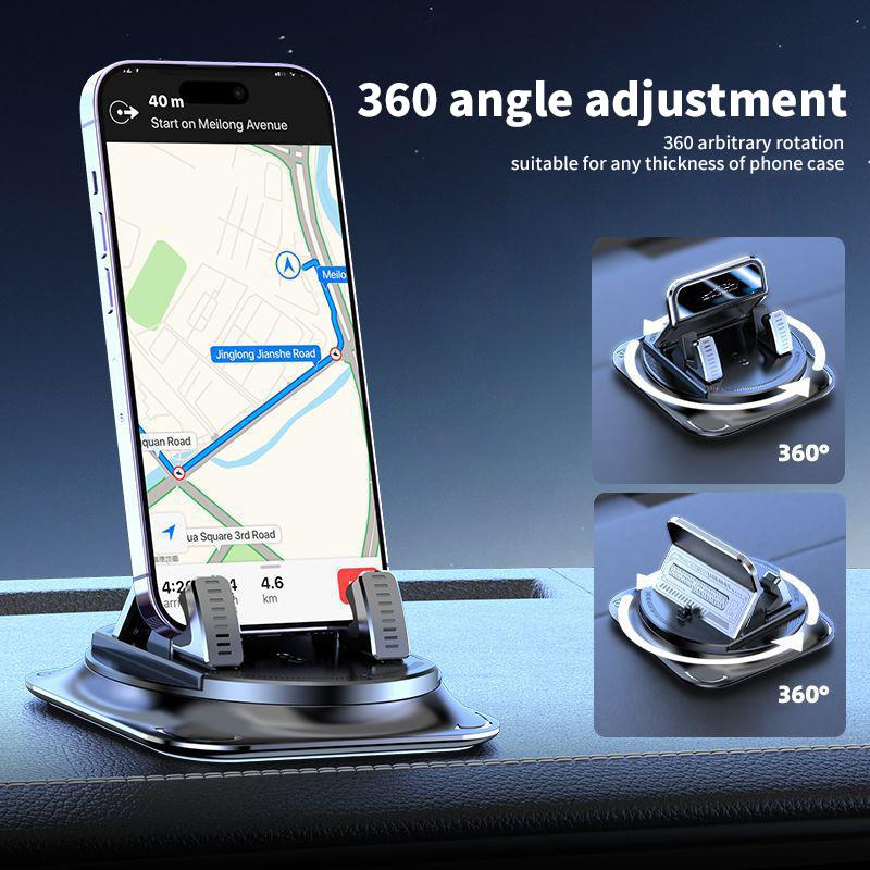 360 Degree Rotation Dashboard Phone Holder for Car,Dashboard Navigation Bracket