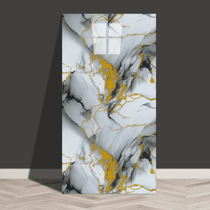 10 Pcs Marble Peel and Stick Waterproof Wall Panels🔥