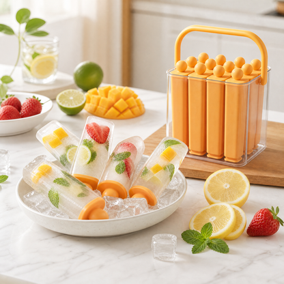 🧊SUMMER BESTSELLER 50%OFF🔥Reusable Ice Pop Molds