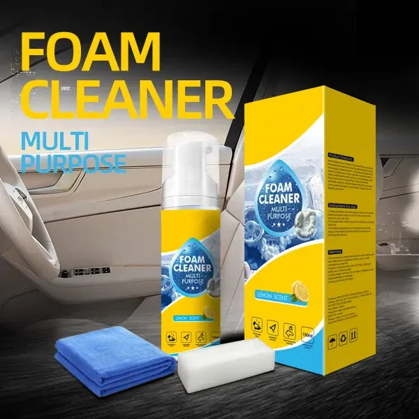 Enzyme-Powered Multi-Surface Foam Cleaner – Deep Clean Stains, Grease & Odors Fast