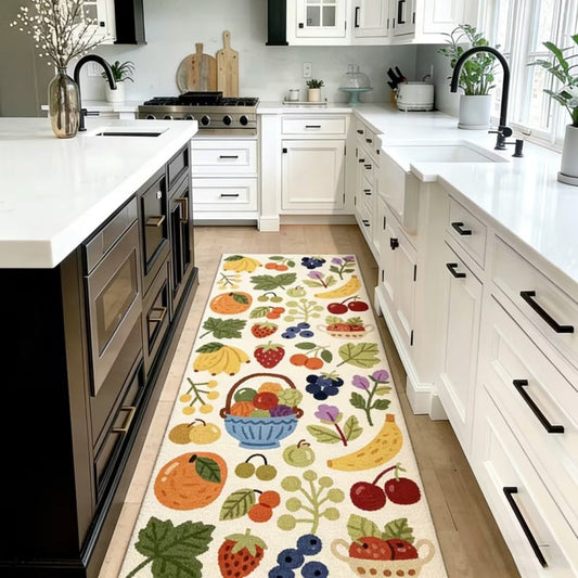 Fruit Paradise Washable Runner Rug