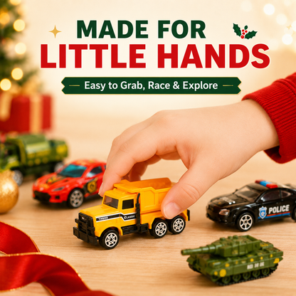 🔥 Last Day 50% OFF🎅 2026 Christmas Advent Calendar 24 Diecast Cars Set 🚗✨