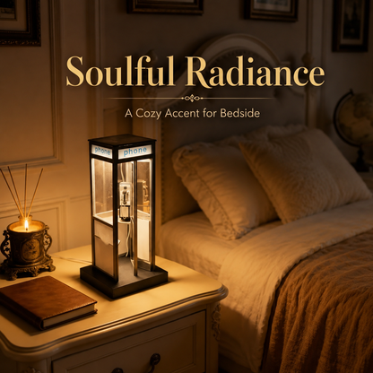 🔥Last Day 49% OFF - ☎️Retro Vintage Tall PhoneBooth Lamp