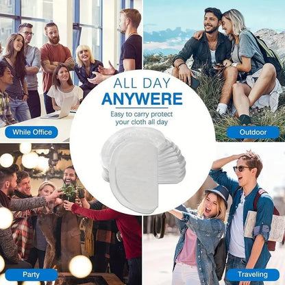 Invisible Disposable Underarm Sweat Pads – Breathable Underarm Sweat Absorbers suitable for daily use, fitness, travel, and as a Ramadan gift; an effective antiperspirant and deodorant solution.