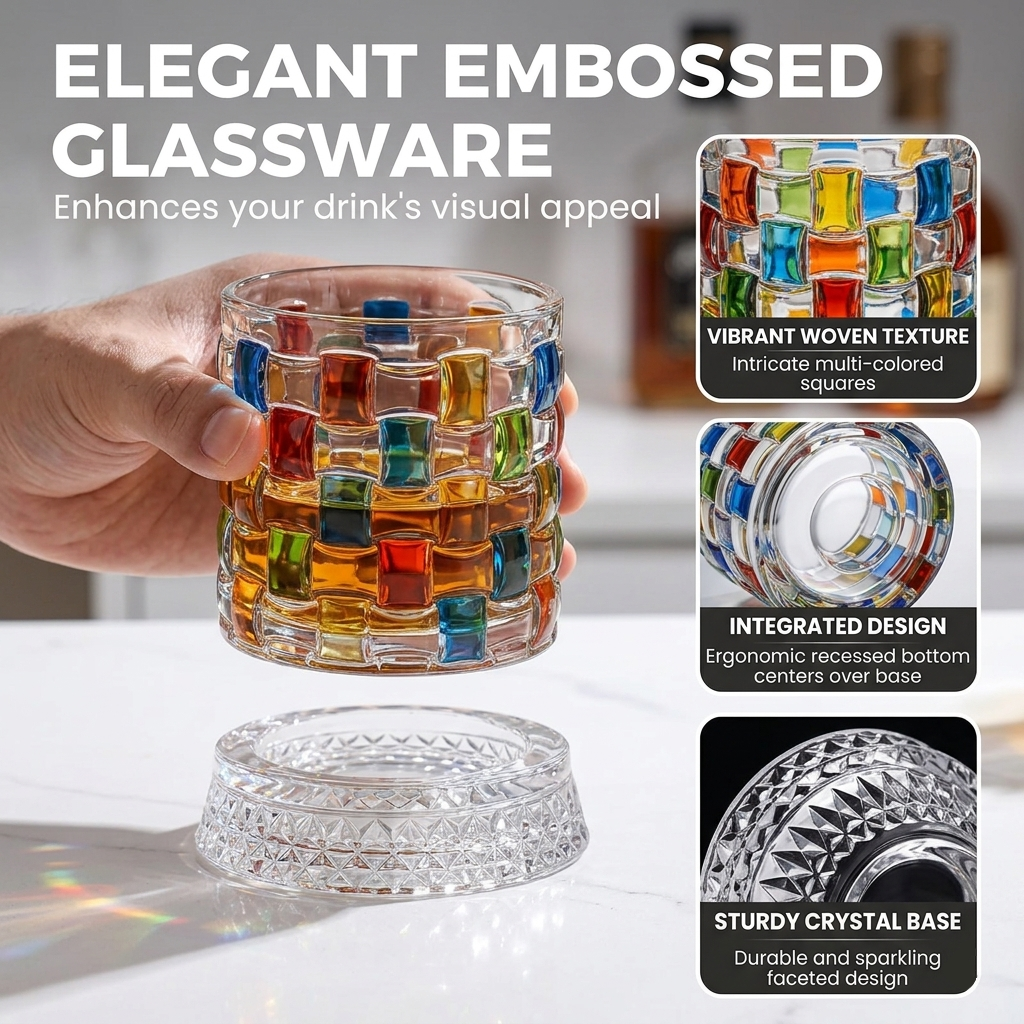 ✨360° Rotating Whiskey Glass
