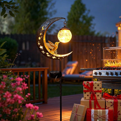 🔥 HOT SALE 50% OFF – Solar Garden Light ✨  Turn Your Dark Backyard Into A Magical Glowing Paradise 🌙